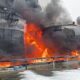  Ukrainian forces launch strikes on Russian border set oil depot ablaze 