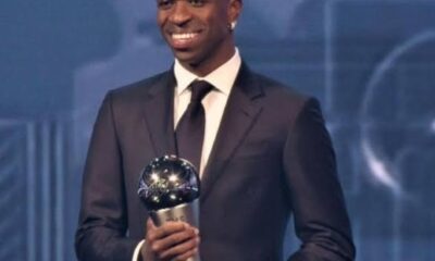  Vinicius Jr crowned FIFA best men s player of the year 
