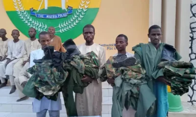  Police nab 4 suspects for supplying security uniforms to bandits in Katsina 