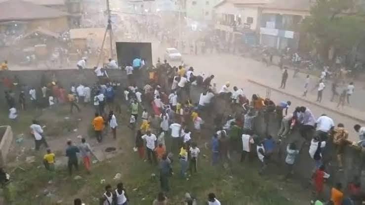 Dozens feared killed in violent clashes at football match in Guinea Dozens feared killed in violent clashes at football match in Guinea