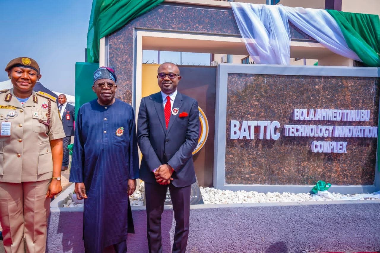 Nigeria Immigration Service names new technology complex after Tinubu Nigeria Immigration Service names new technology complex after Tinubu