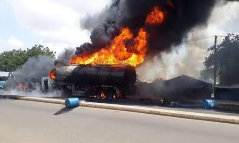 Petrol tanker explosion rocks Jigawa Petrol tanker explosion rocks Jigawa