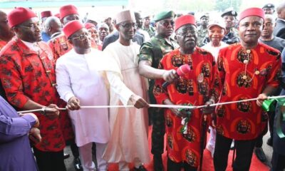  Tinubu vows to complete Eastern Rail Line says with Peter we can go places together  