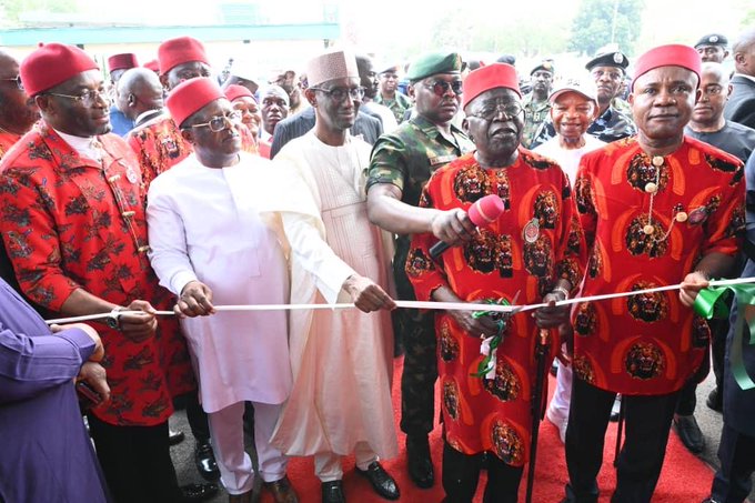 Tinubu vows to complete Eastern Rail Line says with Peter 8216 we can go places together 8217 Tinubu vows to complete Eastern Rail Line says with Peter we can go places together