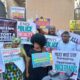  JUST IN Tension at Abuja High Court as EndBadGovernance protesters demand Sowore s release 
