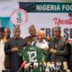  Eric Chelle unveiled as Super Eagles coach vows to be strict with players 