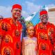   JUST IN Official visit Prominent Igbo leaders receive Tinubu at Enugu airport 