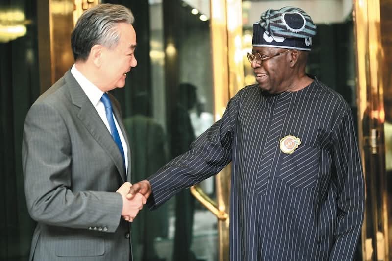 Tinubu makes major demands from Chinese government Tinubu makes major demands from Chinese government