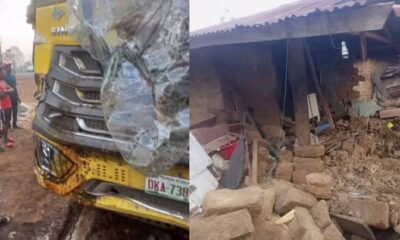  Truck rams into residential building kills 3 Muslims praying by roadside 11 others 