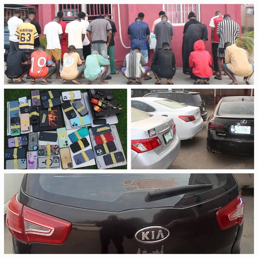 EFCC arrests 25 suspected internet fraudsters from Edo Yahoo Academy EFCC arrests 25 suspected internet fraudsters from Edo Yahoo Academy