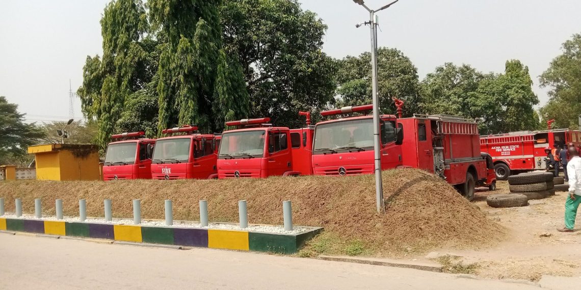 4 firefighters arrested for allegedly stealing fire trucks in Akwa Ibom 4 firefighters arrested for allegedly stealing fire trucks in Akwa Ibom