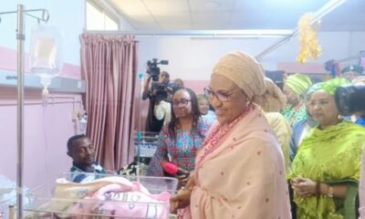  First Lady welcomes newborns in FCT on New Year s Day 