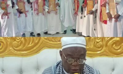  Islamic school graduates 8 students from adult literacy class in Jiwa 