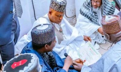  Shettima Barau Jibrin others attend Kano APC chairman sons wedding 