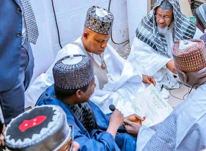 Shettima Barau Jibrin others attend Kano APC chairman sons 8217 wedding Shettima Barau Jibrin others attend Kano APC chairman sons wedding