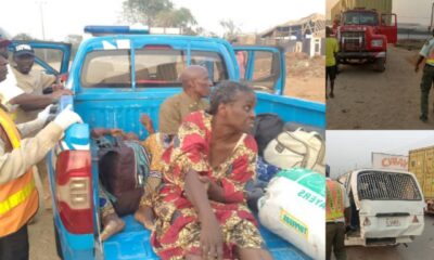  Many escape death in Lagos Ibadan Expressway accident 