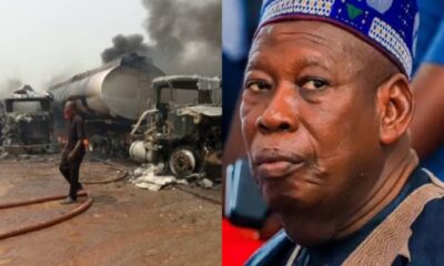  Ganduje expresses deep condolences over deadly tanker explosion in Niger 