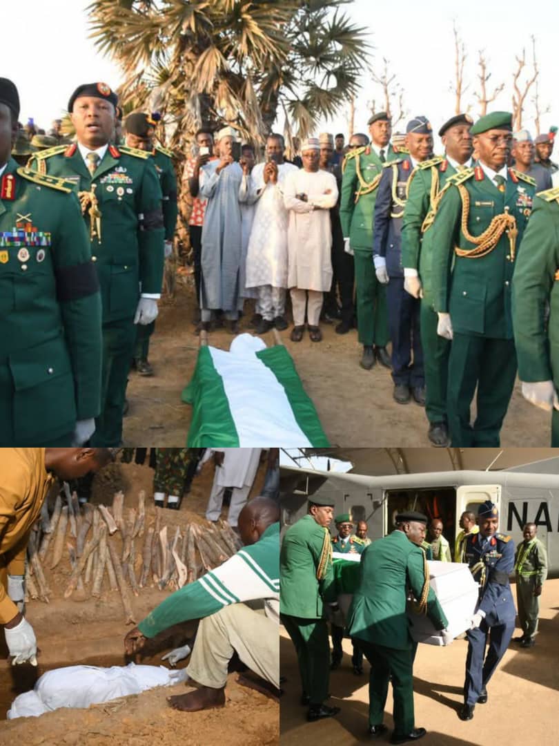 Nigerian Army buries 50 year old General in Kaduna with full military honours Nigerian Army buries 50 year old General in Kaduna with full military honours