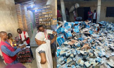  NAFDAC shuts down Kaduna warehouse stocked with expired goods worth over N75m 