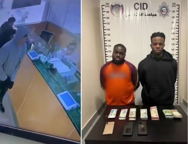 2 Nigerians arrested in Kuwait for alleged armed robbery 2 Nigerians arrested in Kuwait for alleged armed robbery