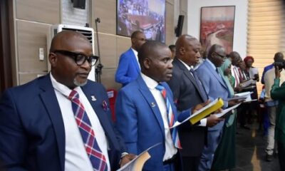  Gov Makinde swears in new 48 Permanent Secretaries 