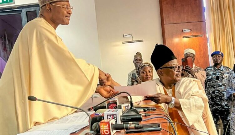 Gov Sani reinstates traditional ruler dethroned by El Rufai Gov Sani reinstates traditional ruler dethroned by El Rufai