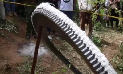  Panic as fragment of space debris crashes into remote Kenyan village 