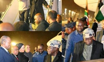  President Tinubu returns To Abuja after Christmas break Ghana trip 