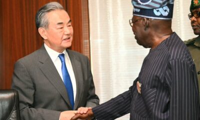  President Tinubu holds crucial meeting with Chinese Foreign Minister in Abuja 
