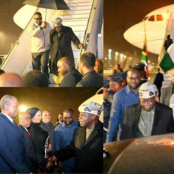 President Tinubu returns To Abuja after Christmas break Ghana trip President Tinubu returns To Abuja after Christmas break Ghana trip