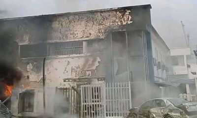  4 killed bank razed as fuel tanker catches fire in Delta 