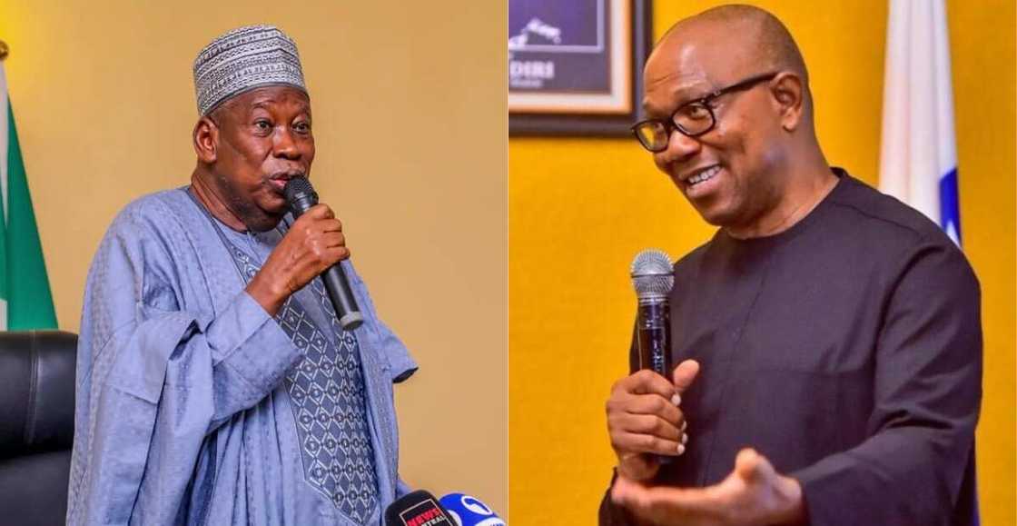 Ganduje rubbishes Obi 8217 s claim on threat to life says it s sheer mischief Ganduje rubbishes Obi s claim on threat to life says it s sheer mischief