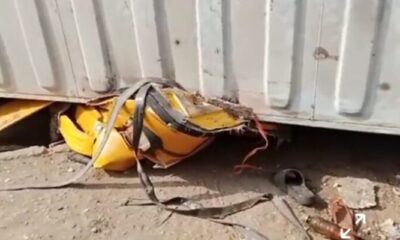  JUST IN 3 crushed to death by falling container in Oyo 