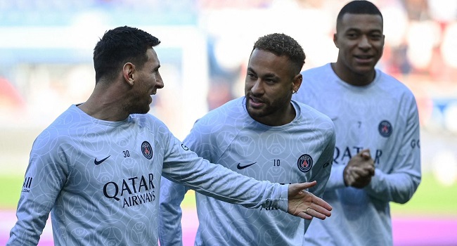 Neymar reveals Mbapp s jealousy over Messi at PSG Neymar reveals Mbapp s jealousy over Messi at PSG