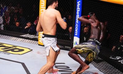  Israel Adesanya reacts to stunning knockout loss to Imavov in Saudi Arabia 