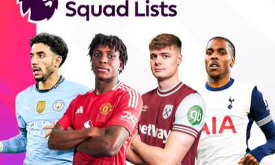  Premier League clubs unveil squad lists as transfer window closes FULL LIST  