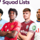  Premier League clubs unveil squad lists as transfer window closes FULL LIST  