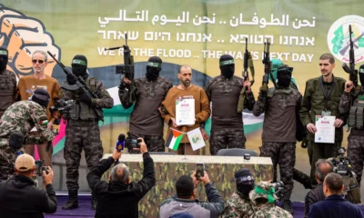  Another 3 Israeli hostages released by Hamas in latest ceasefire exchange 