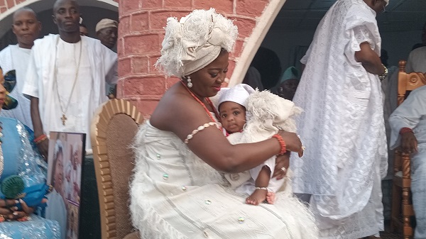 Ooni welcomes wife newborn son with grand ceremony Ooni welcomes wife newborn son with grand ceremony
