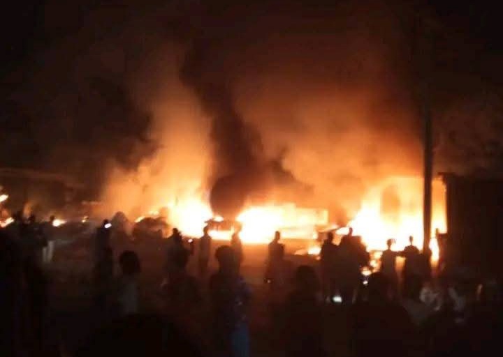 Gas station explosion rocks Niger Gas station explosion rocks Niger