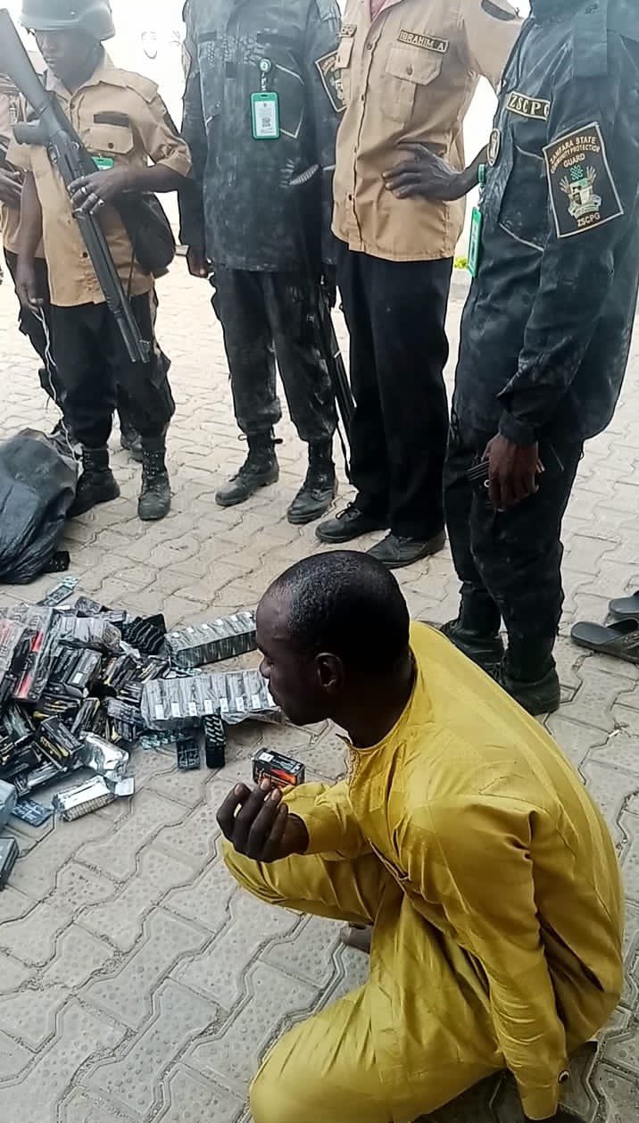 Security forces capture suspected drug supplier linked to bandits 8217 operations Security forces capture suspected drug supplier linked to bandits operations