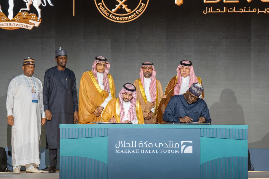 Nigeria signs 7 7trn deal with ith Saudi Arabia Nigeria signs 7 7trn deal with ith Saudi Arabia