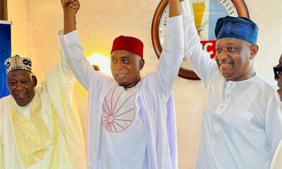  Ganduje APC NWC welcome Ned Nwoko vow to capture Delta in 2027 