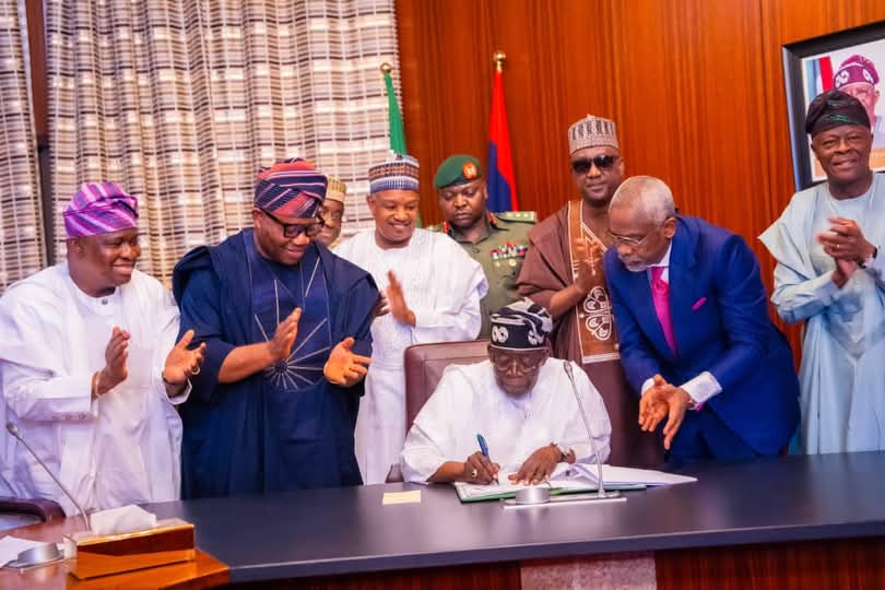 Tinubu signs N54 99tri 2025 Nigeria 8217 s budget Tinubu signs N54 99tri 2025 Nigeria s budget