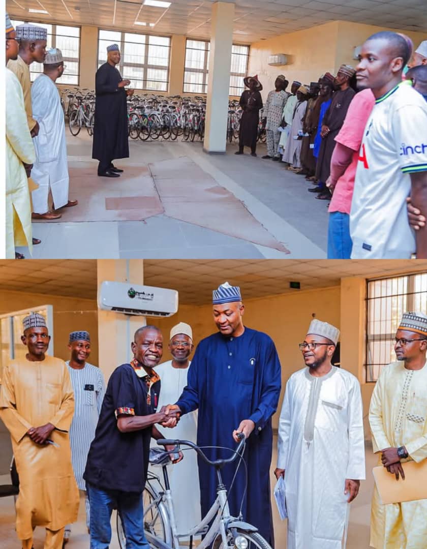 Fuel price hike Bayero University loans bicycles to staff Fuel price hike Bayero University loans bicycles to staff