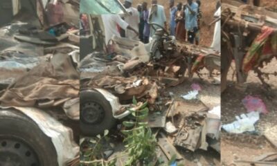  14 die on the spot as tanker bus collide in Niger 