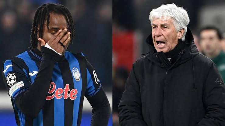 Lookman fires back at Gasperini over penalty criticism Lookman fires back at Gasperini over penalty criticism