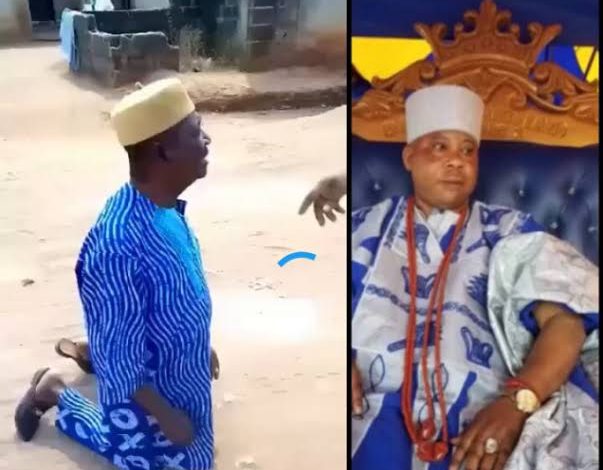 Police drag suspended Ogun monarch to court for allegedly assaulting 73 year old man Police drag suspended Ogun monarch to court for allegedly assaulting 73 year old man