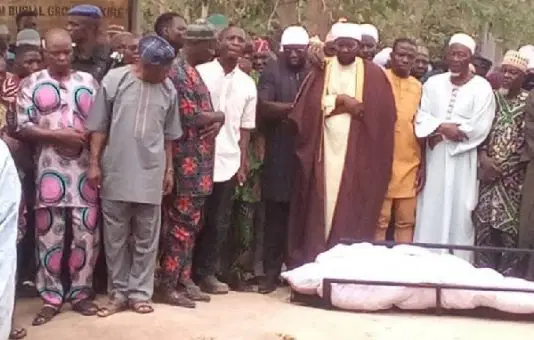 Osun crisis Slain LG boss buried amidst tears Osun crisis Slain LG boss buried amidst tears