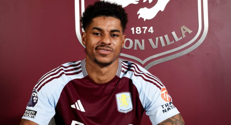 EPL Manchester United 8217 s Rashford joins Aston Villa EPL Manchester United s Rashford joins Aston Villa